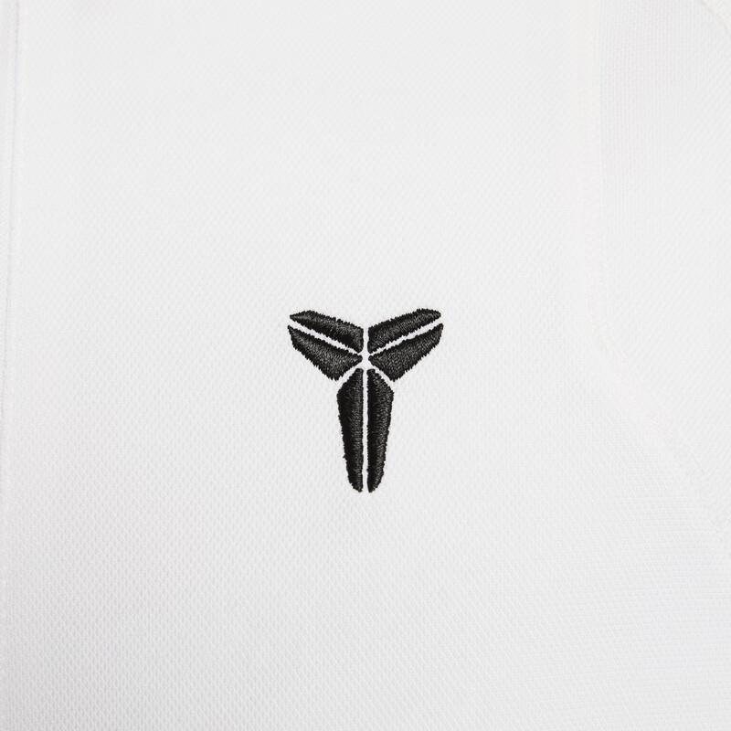 Nike Dri-Fit Kobe Series Quick-Dry Knitted Stand Collar Jacket Men Jackets White HJ8098100