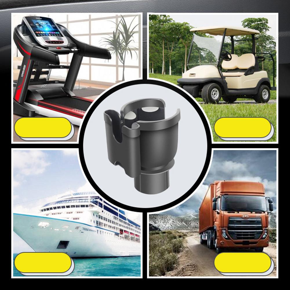 Car Cup Holder Expander Adapter With Phone Holder 2 In 1 Adjustable Cup Holder Interior Accessories High