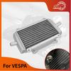 CQHZJ Motorcycle Aluminium Engine Radiator Cooler Cooling Water Tank For VESPA GTS300 Engine Accessories Motocross