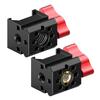 Aluminum Alloy Slider Clamp Mount Adapter for RS3 RS4 RS5 Camera Cage Gimbals 3/8in/1/4in Thread Hole Adapter