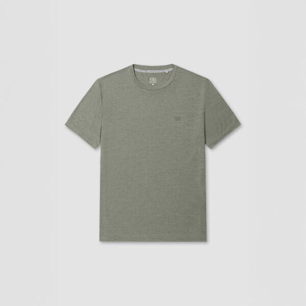 Kolon SporTS Men S Hiking ShorT Sleeve T ShirT jwTcm25301kha Khaki/95