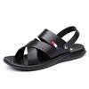 Sandali da uomo di marca estiva Sandali firmati Sandali da spiaggia in pelle da uomo Scarpe casual da esterno di alta qualità grandi