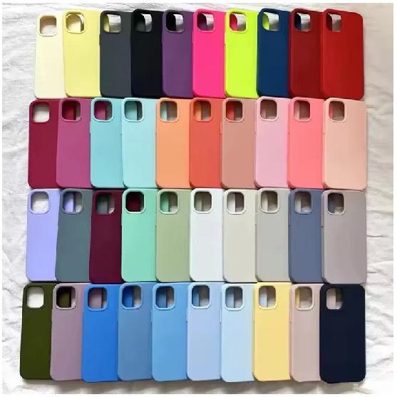Liquid Silicone Case For iPhone 17 16 13 15 14 ProMax 12 Pro Cover for iPhone 16 17 13 11 12 14 15 Pro Max Soft Cases With Box