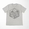 Inside the D20 Shirt | Minimalistic | Dungeons Dragons | Gifts for Dm | Dungeon Master (dm) Gifts | DnD