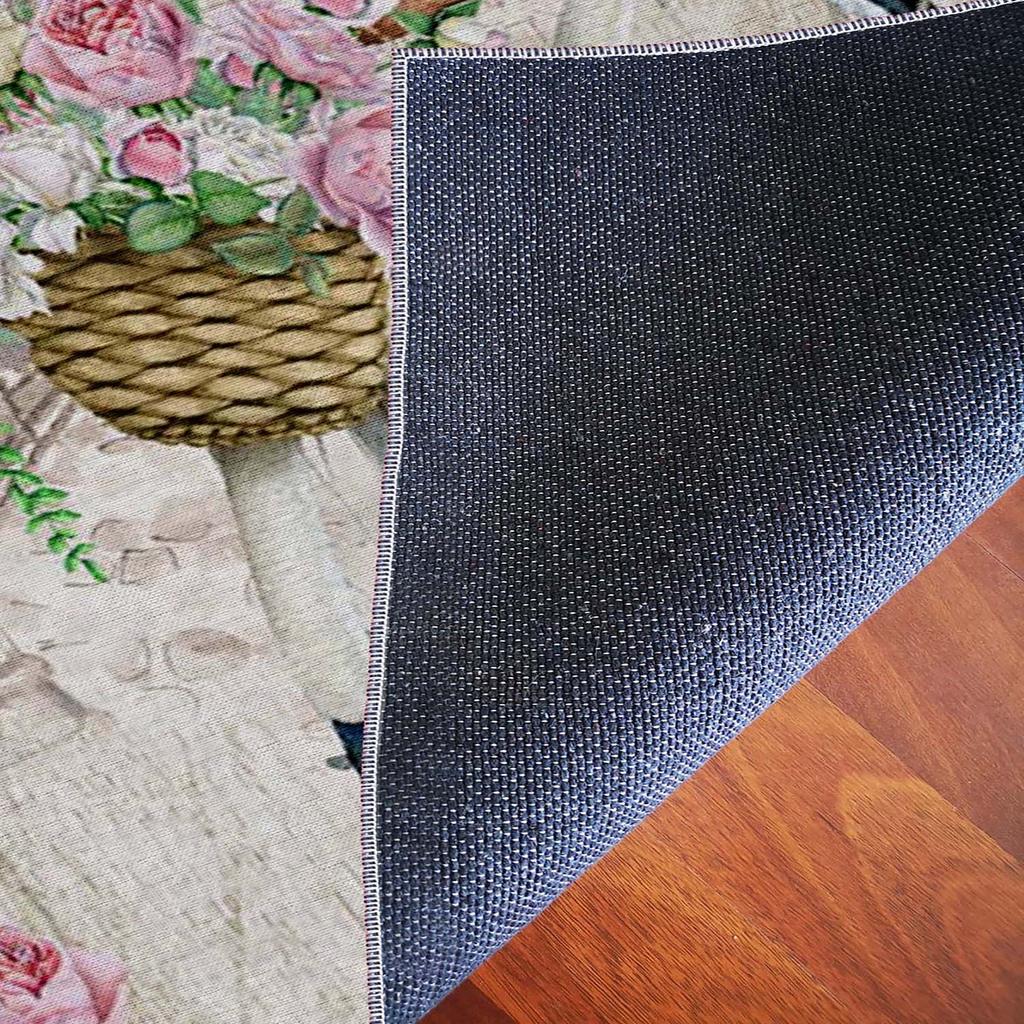 Dekoratives spezielles Design, moderne Bodenteppiche, gemusterte, rutschfeste Unterseite, waschbar