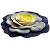 Flower Shaped Floor Mat Soft Gradient Petal Texture Blooming 3D Flower Carpet Non-Slip Washable Decorative Rug Bathroom Living Room Home Decor