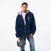 New MLB New York Yankees Cotton Shoulder Bag, Handbag, Clutch, Student Backpack Unisex Indigo 3ABQS224N-50INS