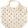 Eco Tote Fuji and [Hamamonyo] Large, Mt. Clouds, Off-White