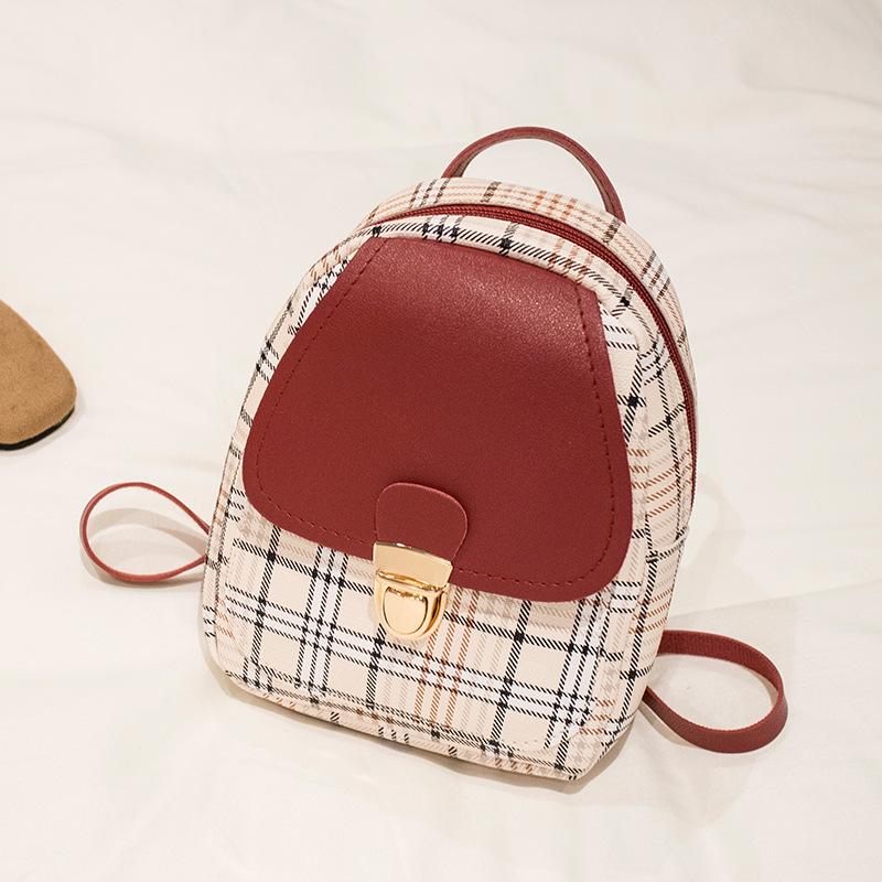 Girls school bag bag women's backpack fashion backpack