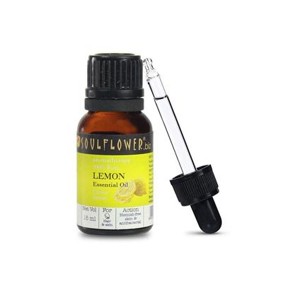 Óleo essencial de limão (15ml), Óleo Essencial de Limão, Flor da Alma
