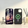 I Love Running Phone Case For iPhone17,16,15,14,13,12,11 Plus,Pro Max Magnetic For Magsafe Wireless Charging