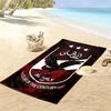 Al Ahly Print Beach Towel, Large Soft Quick Dry Towel for Beach Camping Swimming
