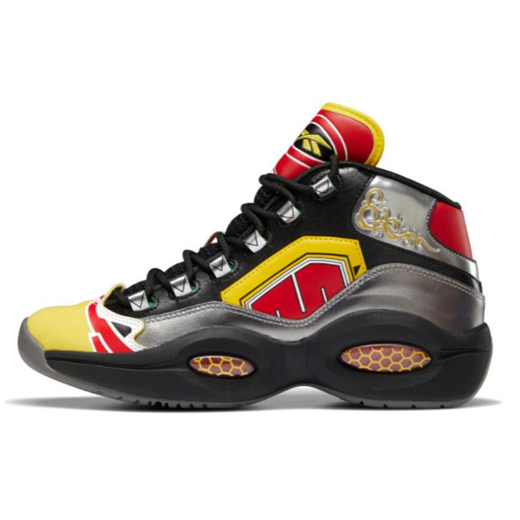 

New Power Rangers x Reebok Question Megazord Mid Men s Basketball Shoes GY0590 40