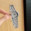 Luxury Vintage Gold-Tone Women's Watches with Floral Steel Bracelet, Water-Resistant Small Dial, Elegant Quartz Timepiece Gift