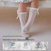 OAK FAMILY Kids Bowknot Princess Long Socks