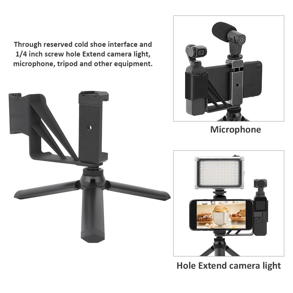 Aluminum Alloy Desktop Live Broadcast Mobile Phone Fixed Bracket   Tripod Kit for    Ket Camera