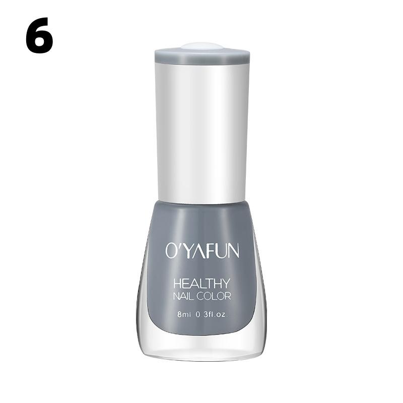 Nail Polish Can Be Peeled Off Without Baking, Quick Drying, Healthy Nude Color Sequins Nail Art Set, Can Be Peeled Off and Protected Nail Polish