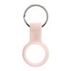Phone Finder Protective Case Silicone AntiScratch Skin Cover with Keychain for IOS(Light Pink )