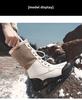 Women's Winter Snow Boots: Velvet-Lined, High-Top, Trendy, Warm Outdoor Footwear.