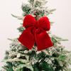 Christmas Bow Tie, Christmas Decoration, Plush Large Bow Tie, Christmas Tree Decoration