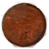 Kicoriya Round Wooden Tray, 30cm, Round Wooden Tray, Perfect for Cafes