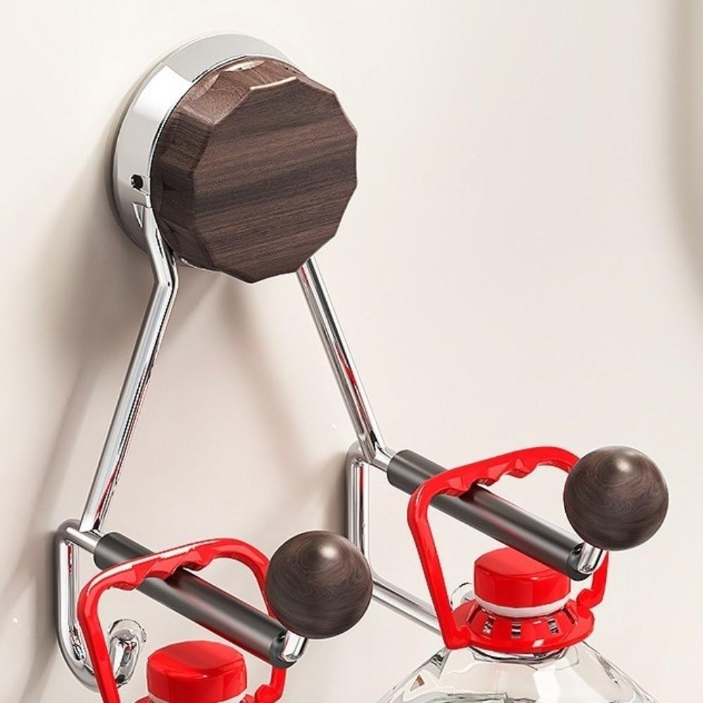 Suction Cup Style Hair Dryer Rack Space Saving Hair Dryer Holder  Bathroom Storage