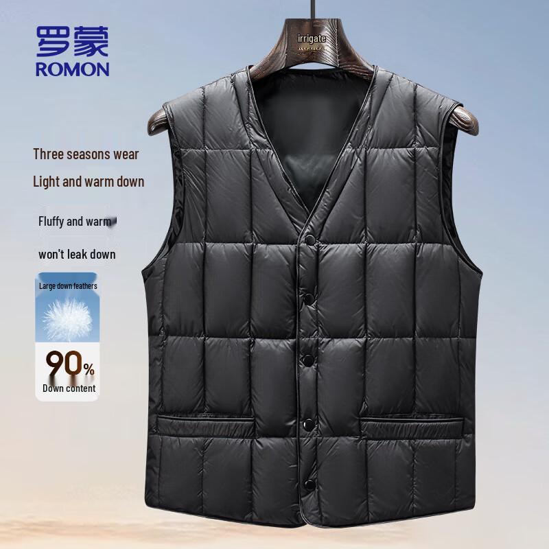 ROMON Men's Warm Casual Down Vest