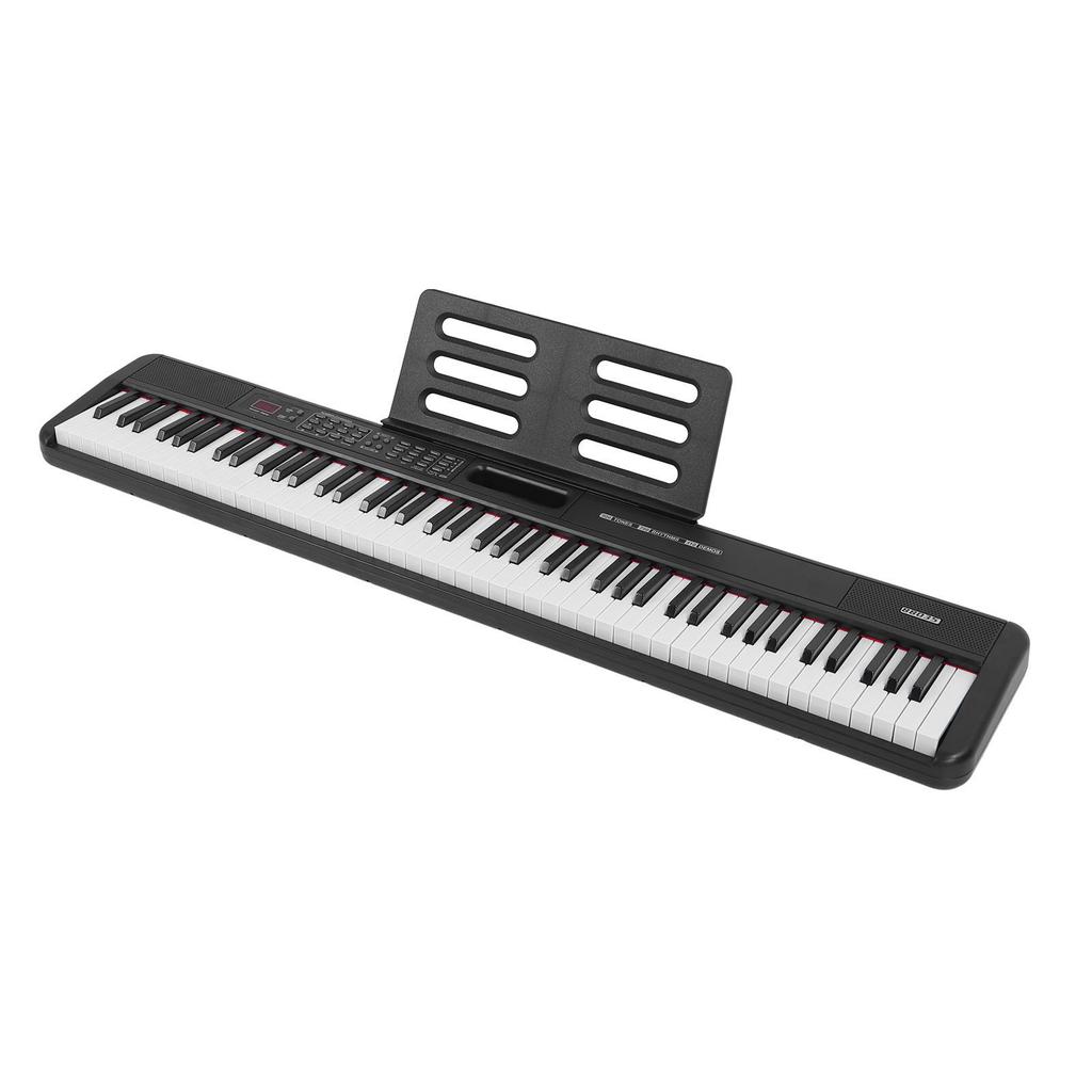 Piano Keyboard 88key 900 Timbres 700 Rhythms 110 Demo Songs Portable Electric Keyboard Kit Gift