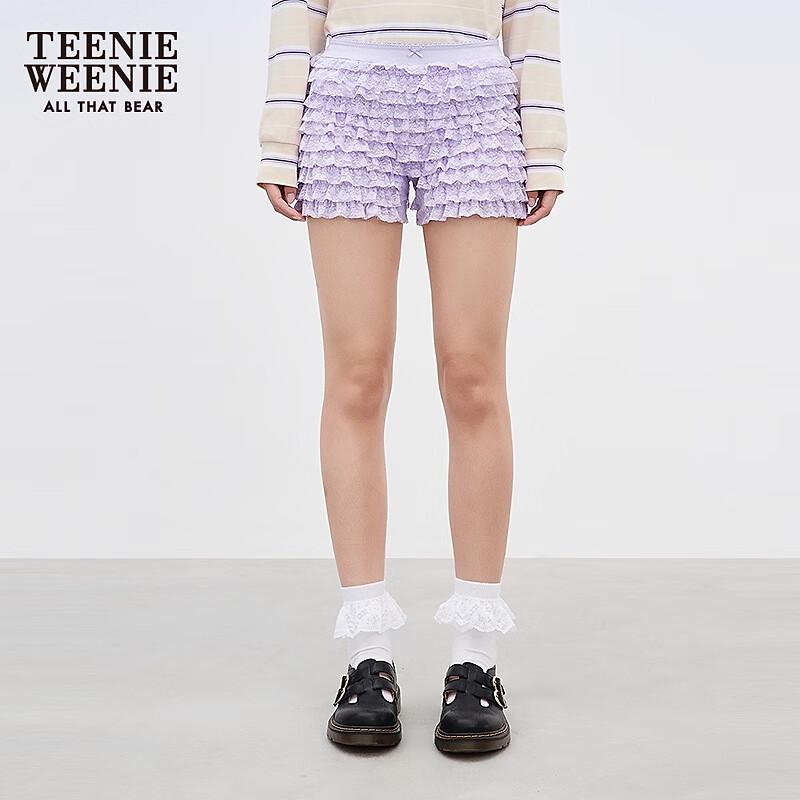 Teenie Weeniebearnova Women's Sweet Lace Tiered Shorts