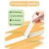 Masking Tape White Writable Sealing Self Adhesive Tape Waterproof for Art Painting Sketch Car DIY Paper School Supplies