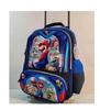 16-Inch Round Rod Schoolbag, Student Tie Rod Schoolbag, Boys And Girls, Children'S Dual-Purpose Backpack, Backpack 3-6 Level Burden Reduction