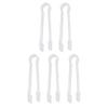 5pcs Multifunctional Food Serving Transparent Acrylic Ice For Cake Bread Salad Bar Party Buffet Wedding Picnic Kitchen Use Food