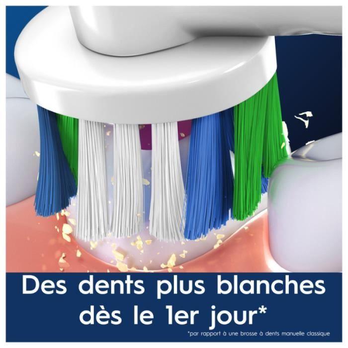 Oral-B Pro 3D White - Brossettes pour brosse à dents - 3 unités
