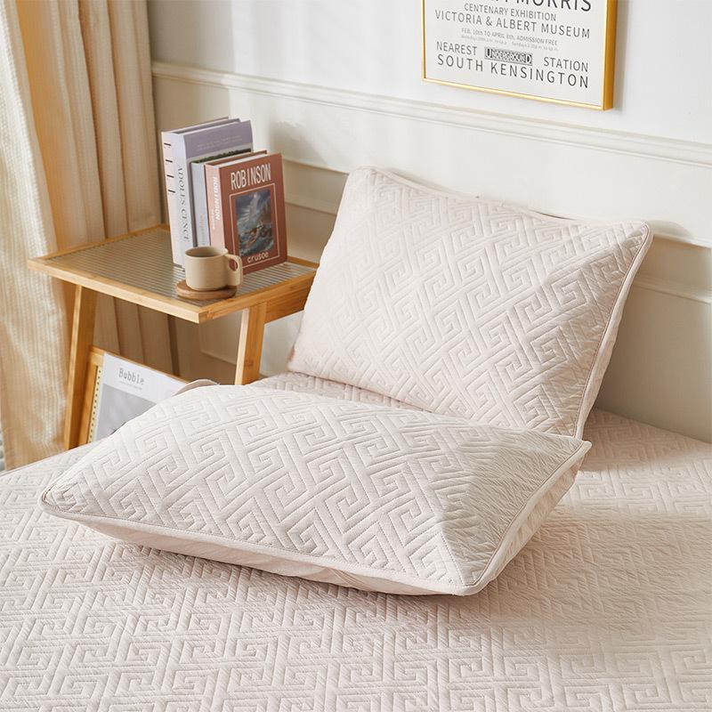 Soybean Cotton Padded Waterproof Bedspread Washable Cotton One-piece Simmons Mattress Dust-proof Protective Cover