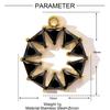 3pcs Stainless Steel Cross Charm Vintage Heart Charm Fashion Cubic Zircon Pendant  Gift