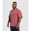 Gymshark EssenTial Oversized T shirT Washed Berry Pink A1a3e Kcps