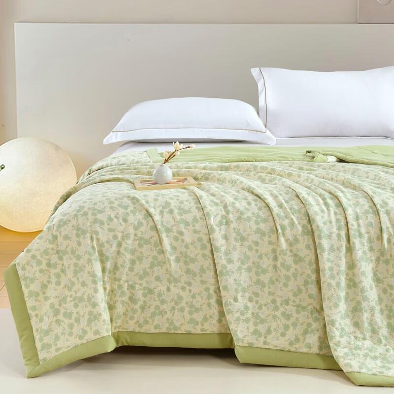 JUNXINGAZHENXIN Gewaschene Baumwolle Sojafaser Sommerdecke
