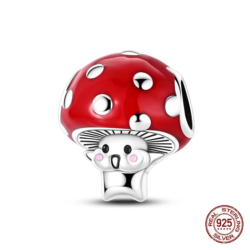 Original Charm Copper Three Colors Of Camellia Perfume Charm Beads Fit 3Mm Original Bracelet For Women Diy Fine Jewelry Gift