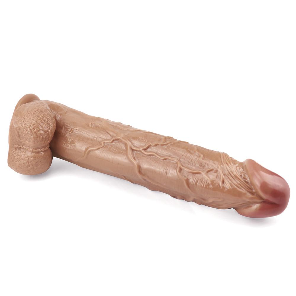 Super měkký pocit realistický tlustý dildo penis simulovaný lékařská sexuální hračka pro dospělé pro ženy masturbátory přísavka 18+ obchod pro dospělé