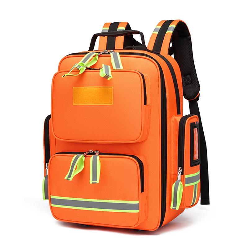 

Bolida Emergency Kit: Car, Firefighter, & Family First Aid Backpack оранжевый