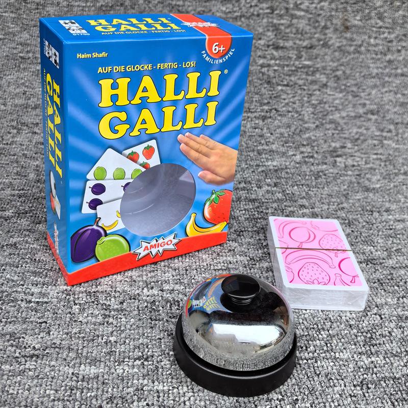 English Halli Galli Reaction Training Cards Children's Parent-child Game Board Game Cards And Chess Toys