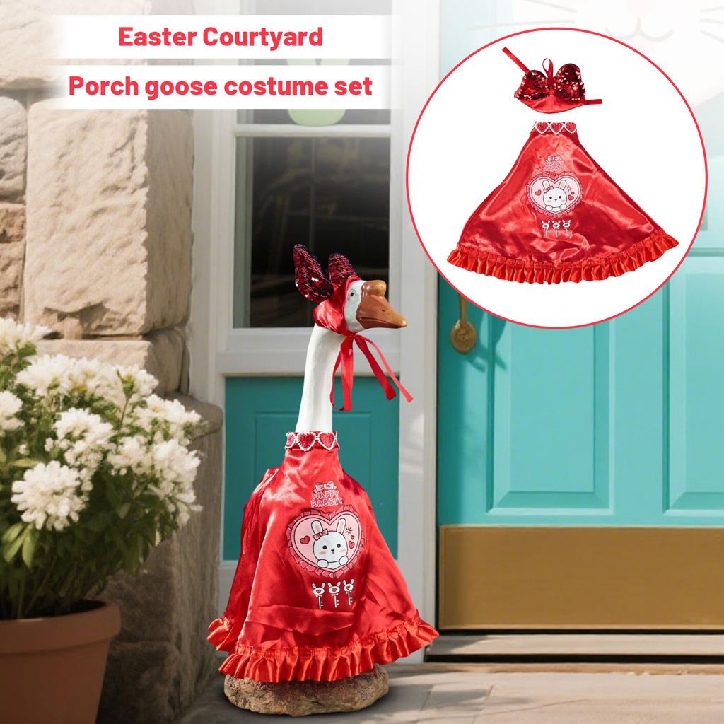 Veranda Haustier Hunde Gartenornamente Bekleidungsset