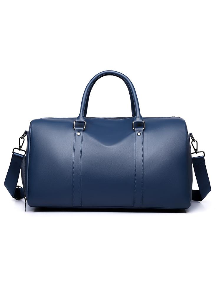 

Новая мужская дорожная сумка Модная многофункциональная сумка для фитнеса Отделение для сухого и мокрого Ручная Большая вместимость Портативная дорожная сумка синий