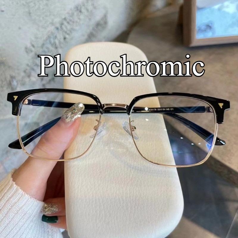 Anti-Blue Ray Pochromic Eyeglasses Anti Radiation Computer Glasses Unisex Eyewear