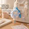 Plush Sheep Toy Keychain With Soft Short Plush Material For Gifts And Collectors