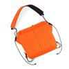 [Fairweather] Road Sacoche - Slim, Lightweight, Highly Durable Shoulder Bag for Cycling Commuting and Small Item Storage (Orange/Ecopak)