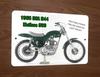B Metisse Motocross Motorfiets Crossmotor Metalen Wandbord