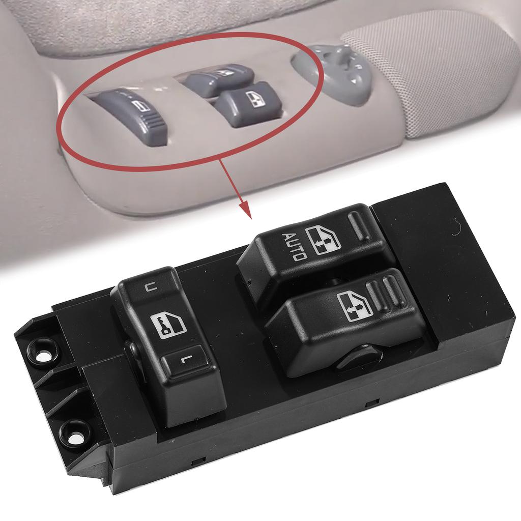 19259958 Car Window Switch For Chevrolet Silverado GMC Sierra Black Electric Power Lifter Control Knob Auto Parts 1999 2000 2001