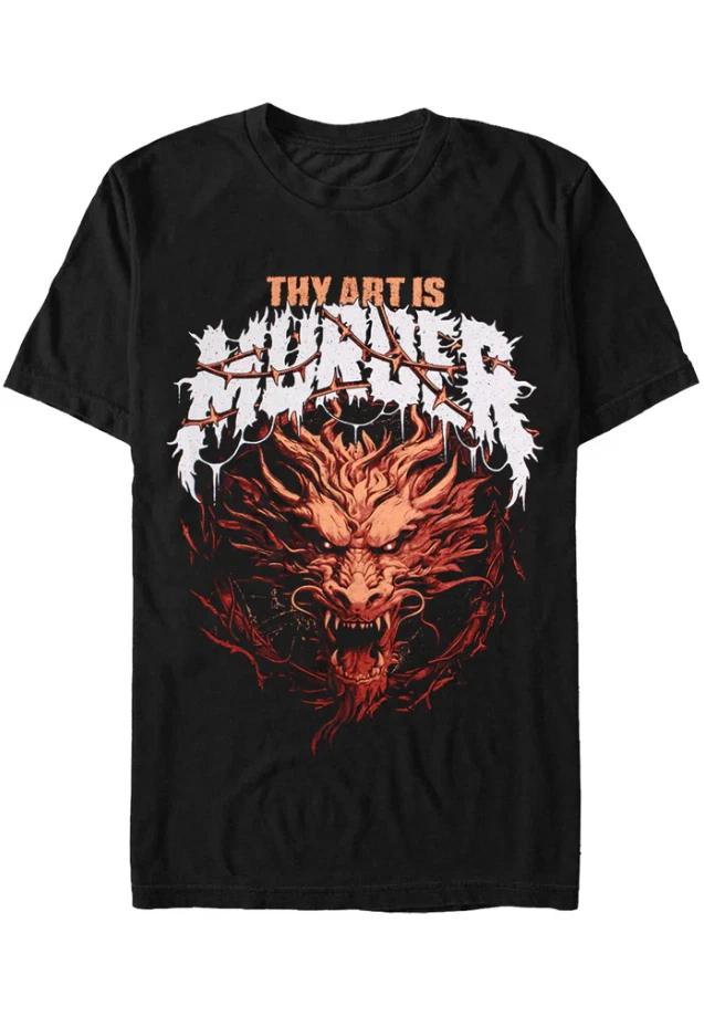 Thy Art Is Murder - Тур Dragons 2025 Коллекция Extreme Deathcore - Футболка S