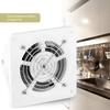 FD100 Exhaust Fan Wall-mounted Noiseless 7 Blades Rainproof Ventilation Fan for Bathroom
